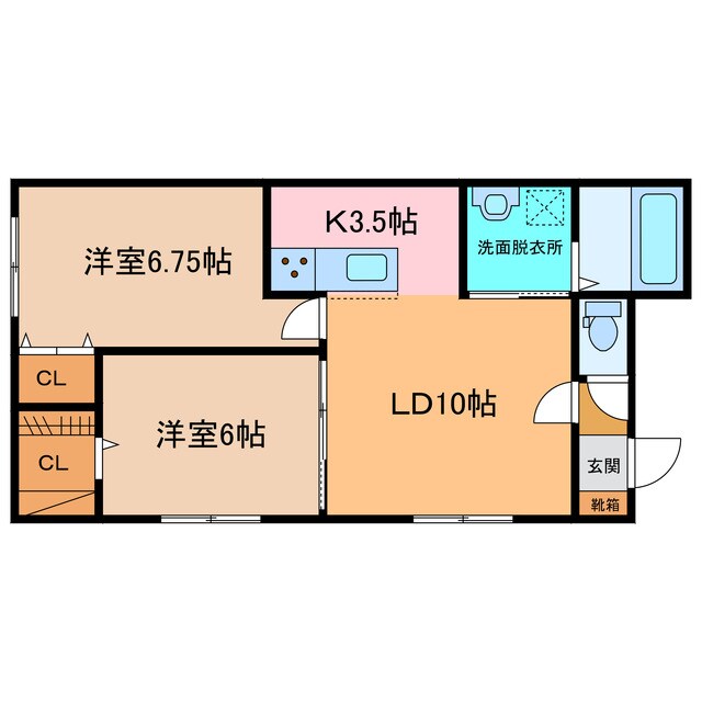 仮）西12南27APの物件間取画像