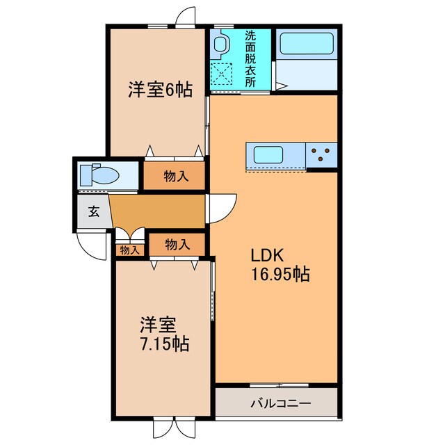 reveの物件間取画像