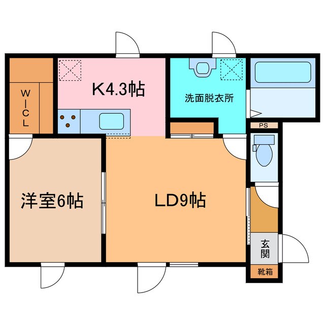 TOWN LIONの物件間取画像