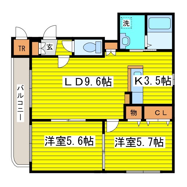 I　claire元町の物件間取画像