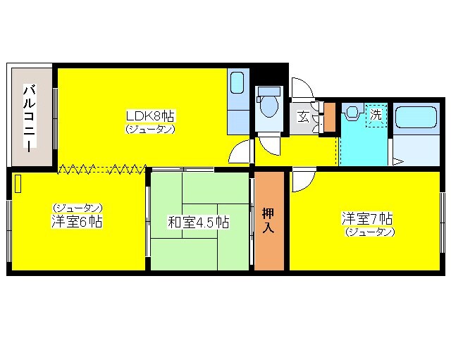 EBA元町Iの物件間取画像