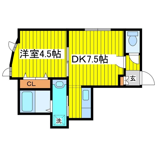 LEE SPACE元町の物件間取画像