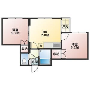 ステージイン２０の物件間取画像