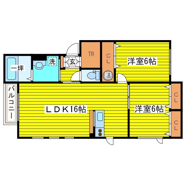 エスペランサの物件間取画像