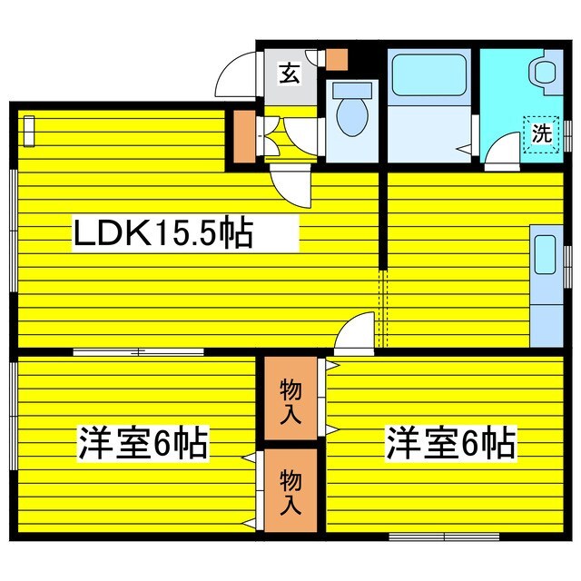 環状通東駅 徒歩5分 3階の物件間取画像