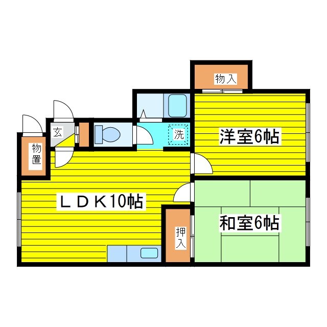 アルコン5.3Ｂ棟の物件間取画像