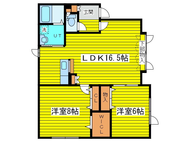 フレミールIIの物件間取画像