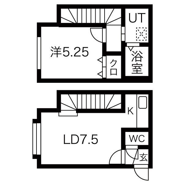 東区役所前駅 徒歩12分 2-3階の物件間取画像