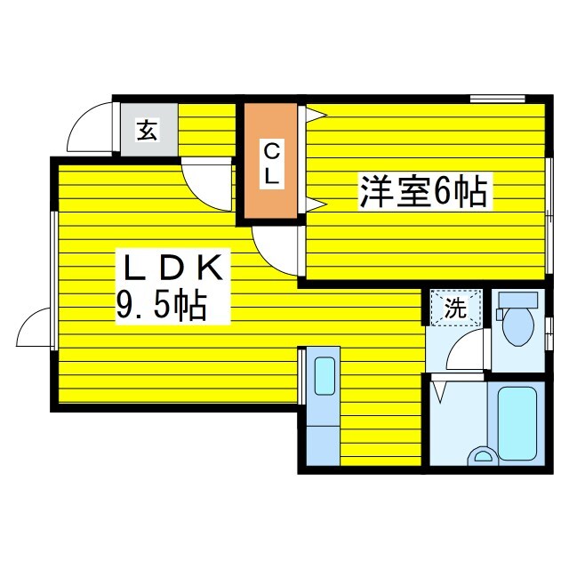ドエル元町の物件間取画像