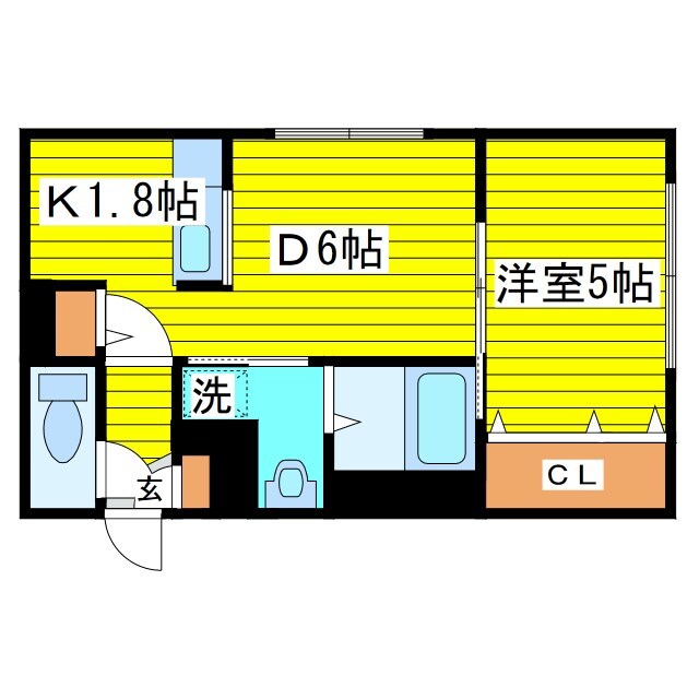 Larme N14の物件間取画像