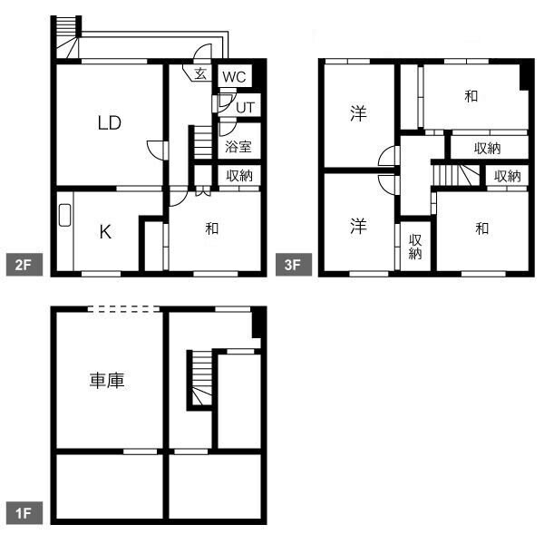 北16東16貸家の物件間取画像