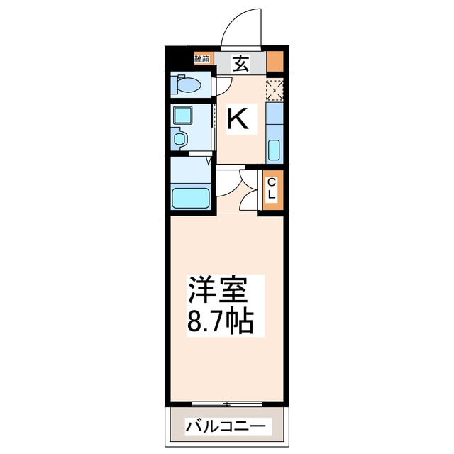 メイン２５の物件間取画像