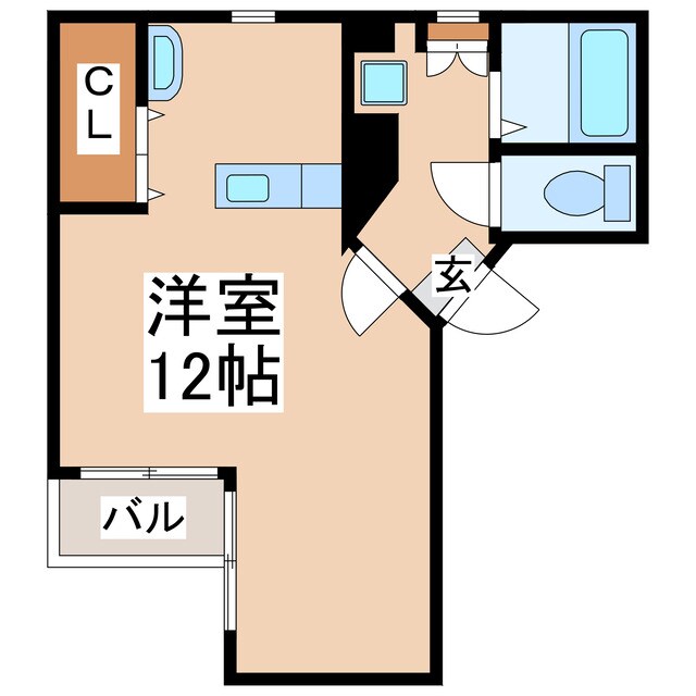 エスタジオ新屋敷の物件間取画像