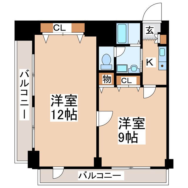 アサヒ駅前ビルの物件間取画像