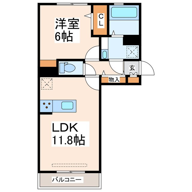Rays横手の物件間取画像