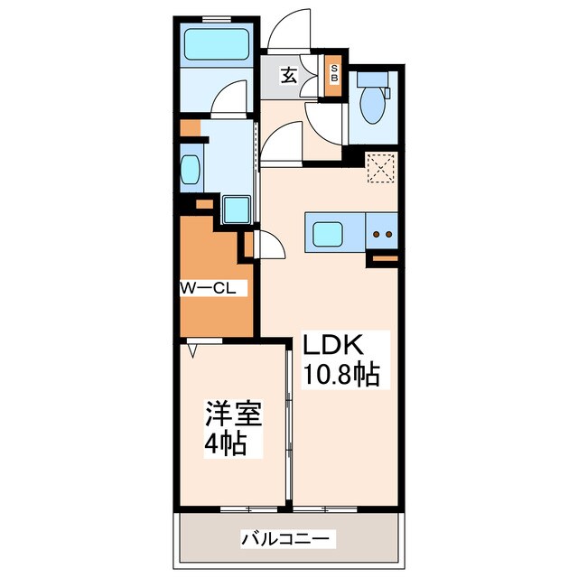 エイルマンション水道町Ⅱロゼアの物件間取画像