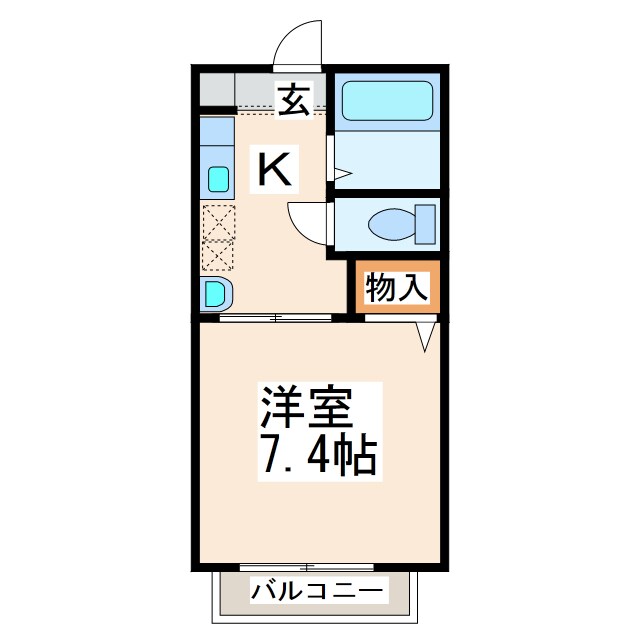 レジェンドコートの物件間取画像