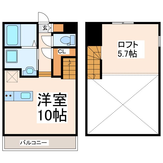 物件間取画像