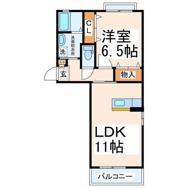 エムサイドヒルズの物件間取画像