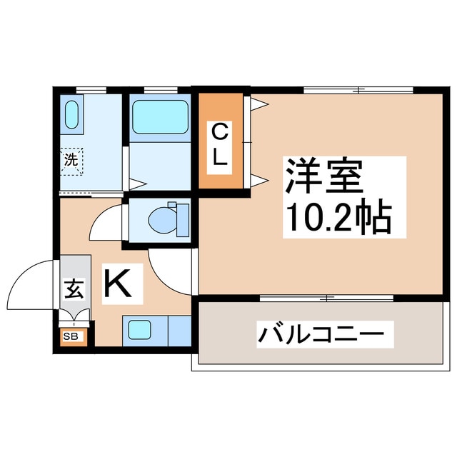 クレリア大江東の物件間取画像