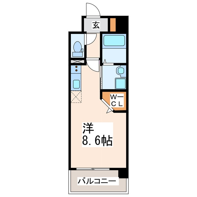 レオファミーユ世安の物件間取画像