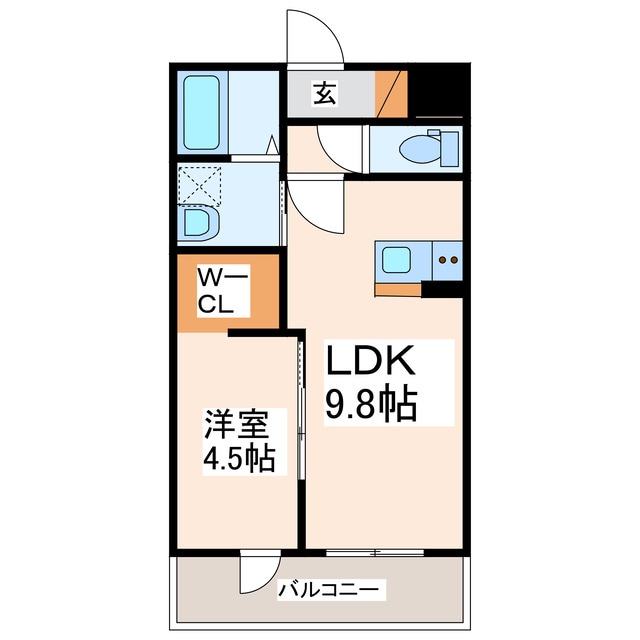 Ｗｉｓｔｅｒｉａの物件間取画像