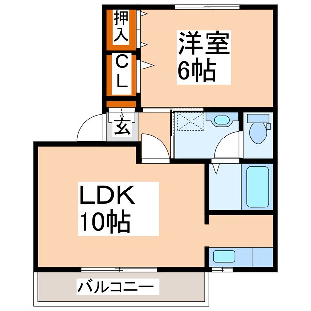 アイビーの物件間取画像