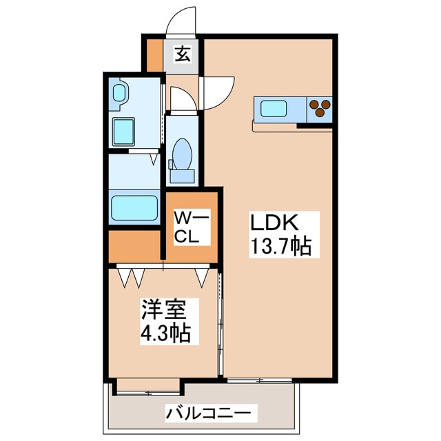 八王寺ツインタワーWESTの物件間取画像