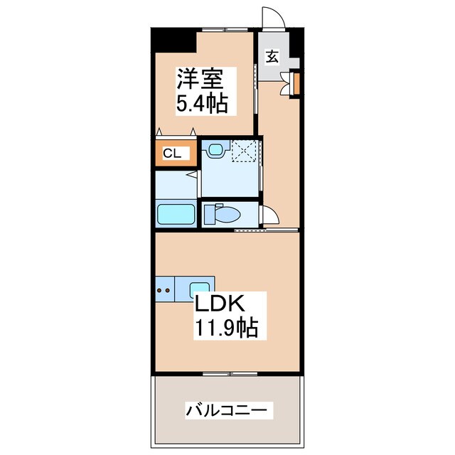 商業高校前駅 徒歩24分 2階の物件間取画像