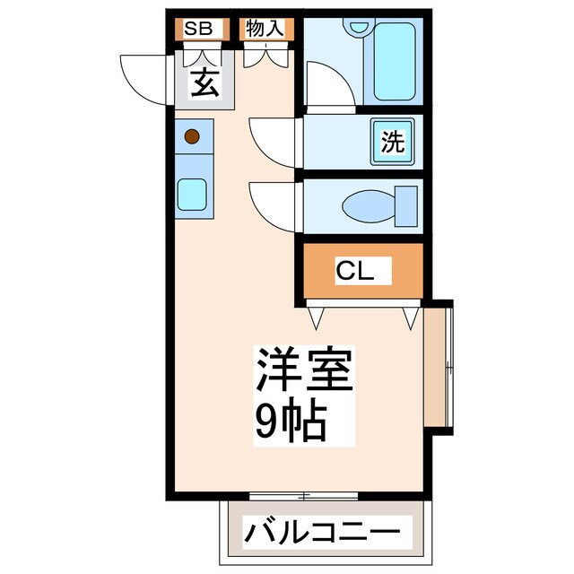 ラフィーネ白山の物件間取画像