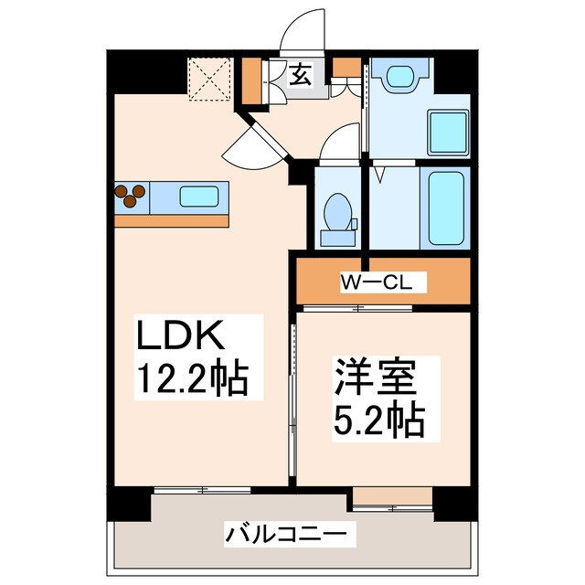 Regina本荘の物件間取画像