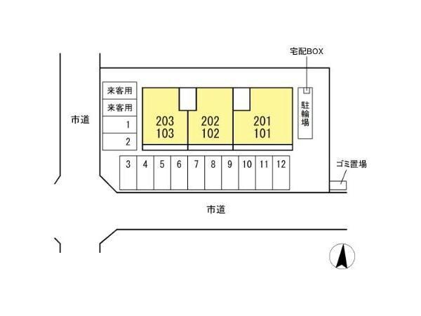 ブルシアの物件外観写真
