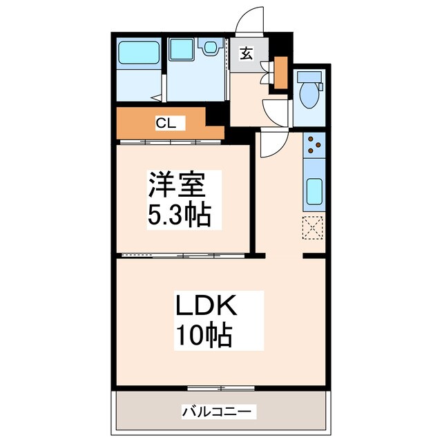 エルフィナ八王寺A・B・C・Dの物件間取画像