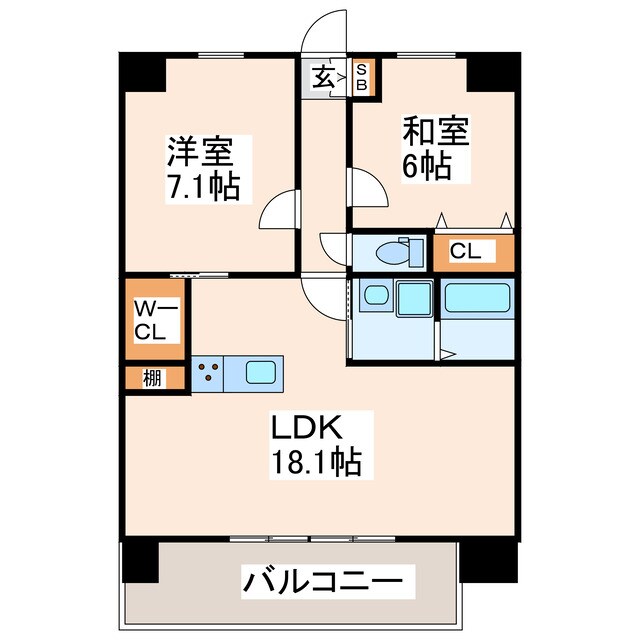 ＧＲＡＮＤ　ＣＨＡＩＮＯＮ平成の物件間取画像