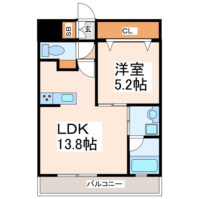 サムティ迎町の物件間取画像