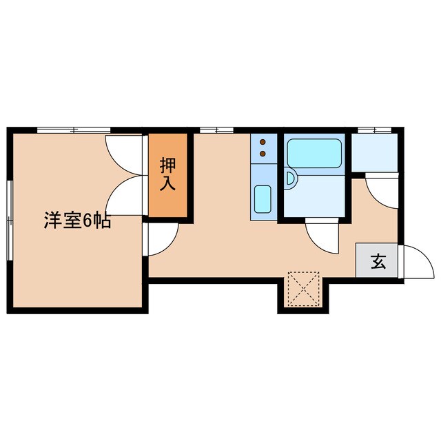 サンハイツ太陽の物件間取画像