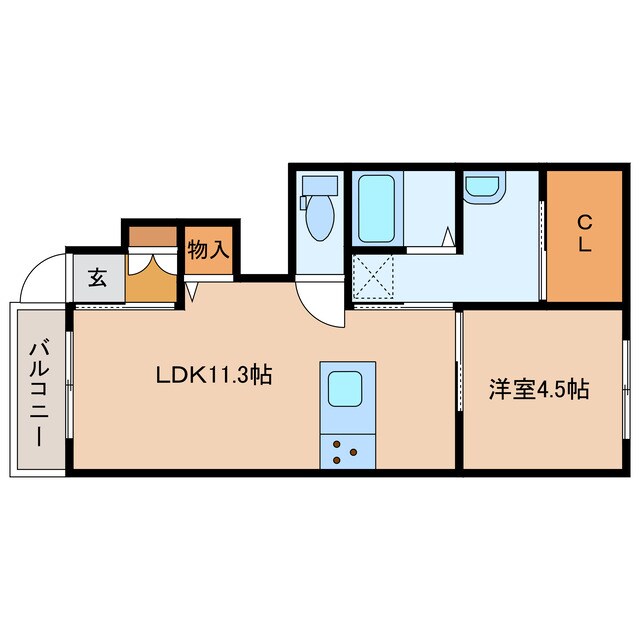 プランドールＭⅡの物件間取画像