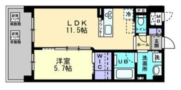 仮）下中野新築マンションの物件間取画像