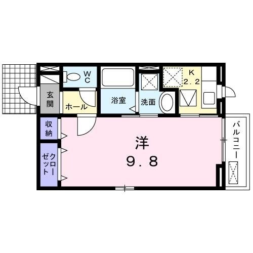 ミーテ・ソーレの物件間取画像