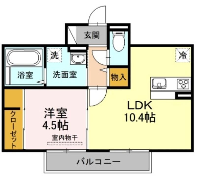 レグルス　アルファの物件間取画像