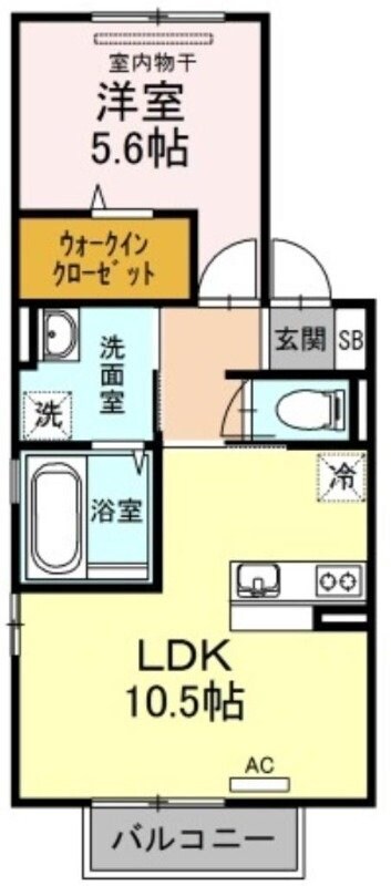 アルカンシエルの物件間取画像