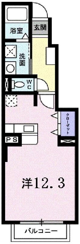 セレーノふくい　壱番館の物件間取画像