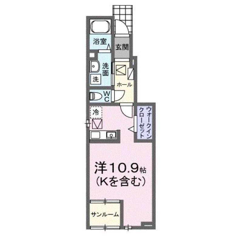 マーベラスＫ３　Ｂの物件間取画像