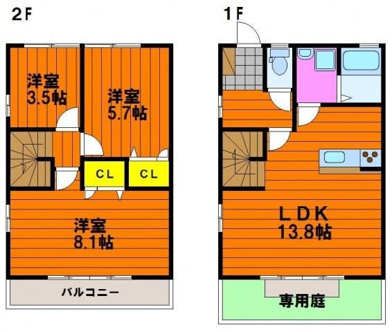 アーバン昭裕の物件間取画像