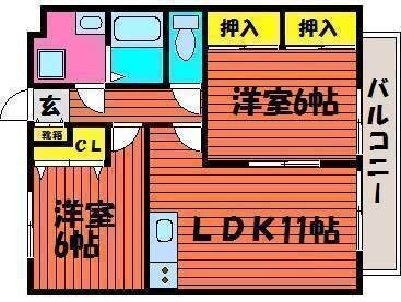 物件間取画像