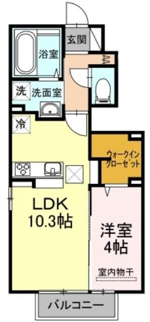 シャルールの物件間取画像