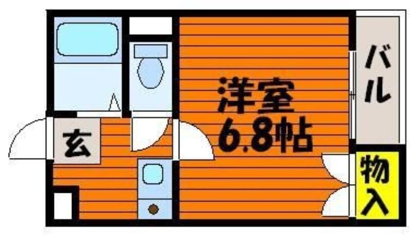 物件間取画像