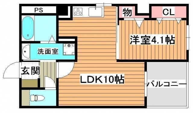 OTC田町マンションの物件間取画像