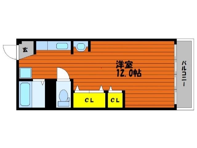 アレズⅢ番館の物件間取画像