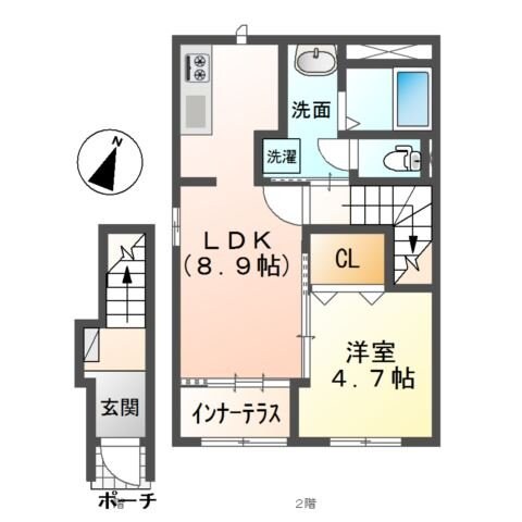 エルムルの物件間取画像